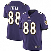 Nike Baltimore Ravens #88 Dennis Pitta Purple Team Color NFL Vapor Untouchable Limited Jersey,baseball caps,new era cap wholesale,wholesale hats